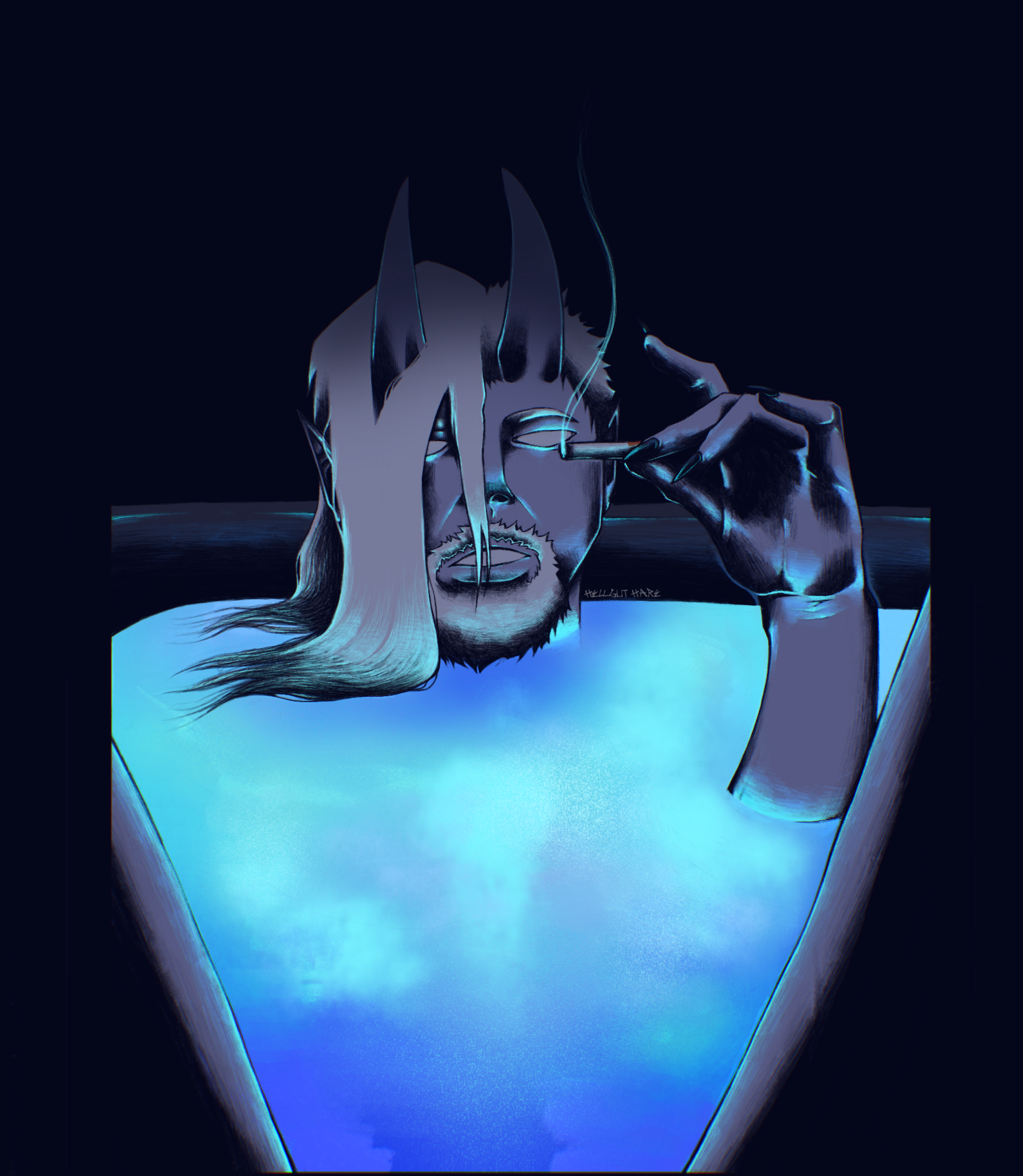 Cigarette and a Bath (Lance)